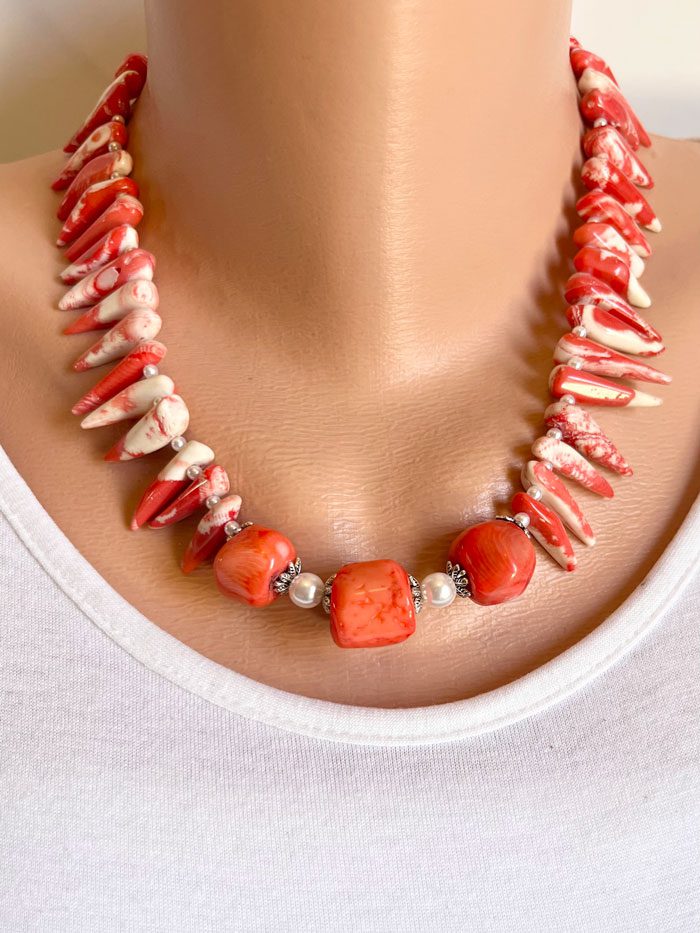 Orange Coral Ruby Beads Necklace Designs And Earrings Set Elegant Nigerian  Wedding Jewelry For Beautiful Brides AU 565 From Aishede, $109.83 |  DHgate.Com